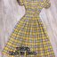 *พร้อมส่ง*Korea Style Dress :: เดรสปาดไหล่สุดน่ารัก