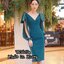 *พร้อมส่ง*Poem Dress :: เดรสผ้าเรียบตัวสวย คัตติ้งสุดปัง