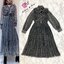 Korea Maxi dress แม็กซี่เดรสตัวยาวแสนสวย เนื้อผ้าพิมพ์ลายจุดมาอย่างดี