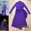 *พร้อมส่ง*H&M Dress :: เดรสผ้ายืดคอเต่าแขนยาวช่วงบนเข้ารูป
