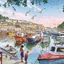 Art Puzzle - The Little Fisherman at the Harbour by Chuck Pinson 1000 pcs.