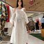 Scanlan theddoor Maxi dress แม็กซี่เดรสแขนยาวทรงเปิดไหล่สุดน่ารัก