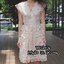 *พร้อมส่ง*VRT. Dress :: เดรสอขนกุดตัวเก๋ สวย เก๋