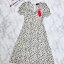 Reformation Maxi dress แม็กซี่เดรสแขนสั้นพองตัวสวย ตัวนี้ลายผ้าสวยมาก สวยทั้ง2สีเลยน๊า