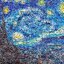 Pintoo - Puzzle in Puzzle : Van Gogh's Starry Night 1200 pcs.