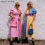 PLT Dress เดรสแขนพองตัวสวย ทรงคอวี ตัวนี้เย็บผ้าสลับสีมาโครตเก๋