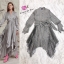 Thurley Maxi Dress แม็กซี่เดรสแขนยาวสุดหรู