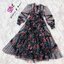 Needle Maxi dress แม็กซี่เดรสตัวยาวแขนยายแสนสวย