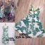 *พร้อมส่ง*style korea Dress :: เดรสแขนกุดคอวี แต่งกระดุงเรียงแถวยาวด้านหน้า ตัวชุดมาในลายใบไม้