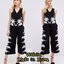 *พร้อมส่ง*Asos Set :: เสื้อแขนกุดคอวีลายดอกไม้ มาพร้อมกับกางเกง 5 ส่วน