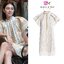 Janesuda Mini dress มินิเดรสตัวสั้นแขนบานแสนสวย