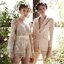*พร้อมส่ง*Thea Jumpsuit :: จั้มสูทคอวีแขนยาวตัวสวยปัง ช่วงอกไขว่สลับซ้อนชั้นผ้า