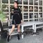 *พร้อมส่ง*Korea Style Dress :: เดรสแขนยาวตัวเก๋ ช่วงอกปักตัวหนังสืออย่างดี