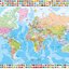 Educa - Political Worldmap by Cartograma 1300 pcs.