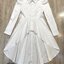 Korea Dress :: เดรสเชิ๊ตแขนยาว ไหล่พอง ช่วงกระโปรงหน้าสั้นหลังยาว