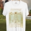 BP836 เสื้อยืด The Vitruvian Man
