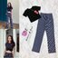 Kimber Set เซ็ทเสื้อครอปแขนสั้นกับกางเกงขายาว