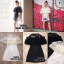 *พร้อมส่ง*LBT. Dress :: เดรนแขนกุดตัวเก๋แสนหวาน