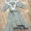 Korea Dress :: เดรสคอวีปกระบายย้วยสวย แขนยาวทรงเชิ๊ต