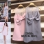 *พร้อมส่ง*RSR Dress สั้นแขนกุดคอกลม