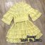 *พร้อมส่ง*Landmee' Dress :: เดรสลูกไม้แขนศอกตัวสวยปัง ด้วนการใช้ผ้าลูกไม้ฉลุยลายสวย