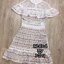 *พร้อมส่ง*Self portrait Dress :: เดรสคอตั้งตัวสวยเก๋ ช่วงอกแต่งระบายรอบลำตัวมีความเก๋ตรงระบาย