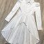 Korea Dress :: เดรสเชิ๊ตแขนยาว ไหล่พอง ช่วงกระโปรงหน้าสั้นหลังยาว