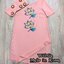 *พร้อมส่ง*KS. Dress :: เดรส คอกลมทรงเก๋ ผ้าบางพริ้วใส่ง่าย แขนสั้นช่วงแขนแต่งดอกไม้เลื่อมนูน 3D