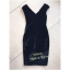 *พร้อมส่ง*Poem Dress :: เดรสปาดไหล่แขนล้ำตัวแซ่บซี๊ด เลือกใช้ผ้ากำมะหยี่ ขึ้นเงาสวย คอปาด