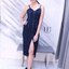 *พร้อมส่ง*RRT Dress :: เดรสายเดี่ยวผ้าเรียบตัวชิค
