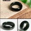 แหวนหยกปอกมีด nephrite สีนิล