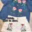 *พร้อมส่ง*BBTVT Set :: เสื้อปาดไหล่ตัวเก๋ เลือกใช้ผ้ายีนส์ฟอกเนื้อนุ่ม