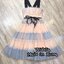 *พร้อมส่ง*JSD Dress :: เดรสตัวสวยเก๋ เลือกใช้ผ้าสีหวานพาสเทลสุดน่ารัก