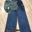 *พร้อมส่ง*Landmee' Set :: เสื้อไหล่เดียวแขนยาวตัวเผ็ด กับกางเกงขายาว ทรงกระบอกใหญ่