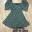 Korea Playsuit :: จั้มสูทคอวี แขนจีบพองตุ๊กตาสุดน่ารักเอวเข้ารูป