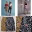 *พร้อมส่ง*SRS. Skirt ::กระโปรงทรงดินสอ เข้ารูปสวย เอวสูงผ่าหน้า