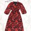 Mango Dress เดรสแขนยาวแสนสวย มาแล้วจ้าสีแดงสวย