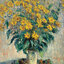 Eurographics - Jerusalem Artichoke Flowers by Claude Monet (Non-Pattern) 1000 pcs.
