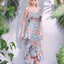 *พร้อมส่ง*Style Dress :: เดรสสายเดี่ยวตัวสวยเก๋ ดีไซน์ชุดมาในลายกราฟฟิกสีสวยสด