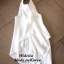 *พร้อมส่ง*SY Dress :: เดรสคล้องคอตัวสวย สีขาว