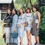 DSY Dress ::เดรสคอปก ลูกไม้ แขนสั้น ระบายอกน่ารัก