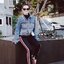 *พร้อมส่ง*GUCCI Skinny pant:กางเกงขายาวทรงเข้ารูป