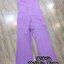 RFAGL. Jumpsuit :: จั้มสูทขายาว แต่งโบไหล่เก๋ คอวีแต่งกระดุมเรียงแถวช่วงตัว
