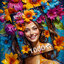 Enjoy Puzzle - Flower Girl 1000 pcs.
