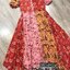 Zara Dress :: เดรสตัวยาวสไตล์ยิปซี ตัวชุดพิมพ์สลับสี สกีนลายดอกไม้