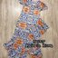 *พร้อมส่ง*Style Dress :: เดรสสายเดี่ยวตัวสวยเก๋ ดีไซน์ชุดมาในลายกราฟฟิกสีสวยสด