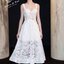 Zimmermann Dress เดรสสายเดี่ยวลูกไม้สีขาว ซับในสีน้ำตาล