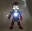 Set B LED Light-Up Figure 3.75 นิ้ว Iron Man Marvel 6 ตัว - Egg Attack Iron Man