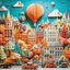 HEYE - PAPER-LIKE : Townscape by Viktor Gavriloski 1000pcs.