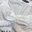 ZARA:: TOP >> เสื้อครอปแขนตุ้กตาจั้มที่ ช่วงอกเว้าโค้งสวยมากๆ